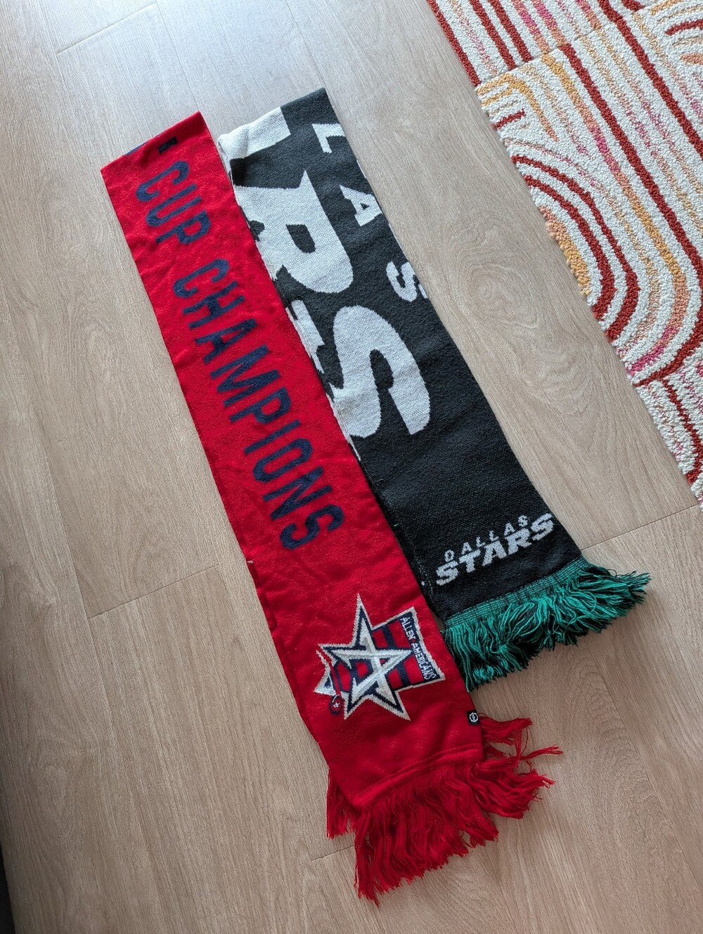 Retro Hockey Scarves - Dallas Stars, Allen Americans